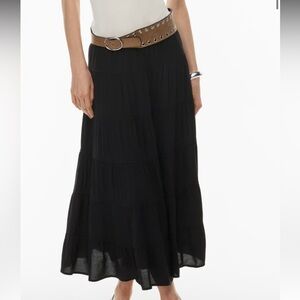 Aritzia “Bouquet” Skirt. Black. Size Small.